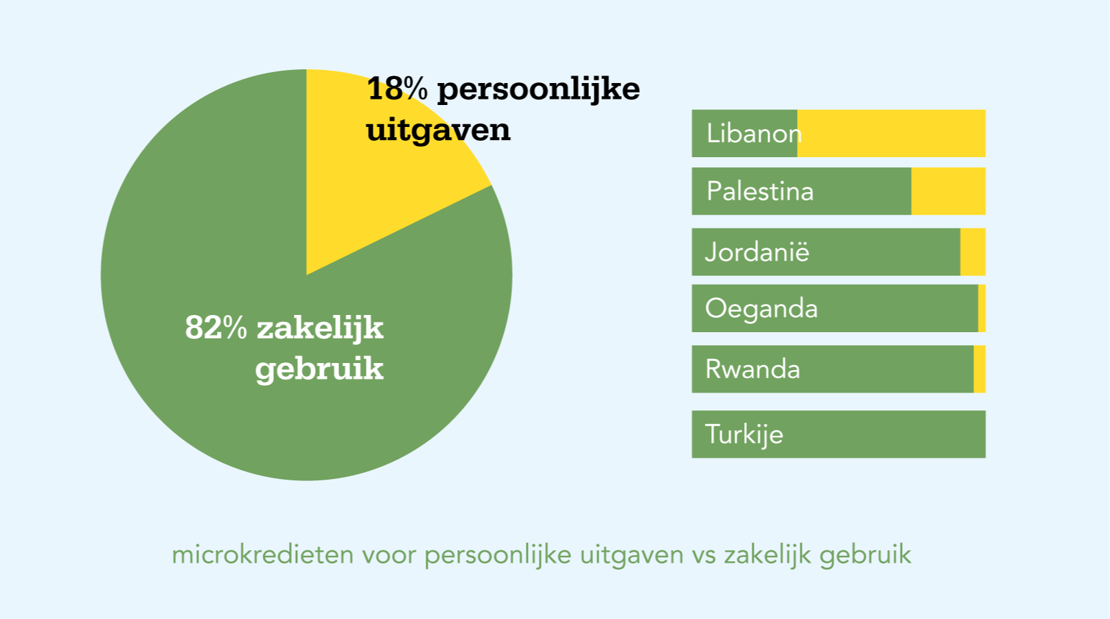 Microkredieten voor vluchtelingen: Persoonlijk gebruik versus zakelijk gebruik