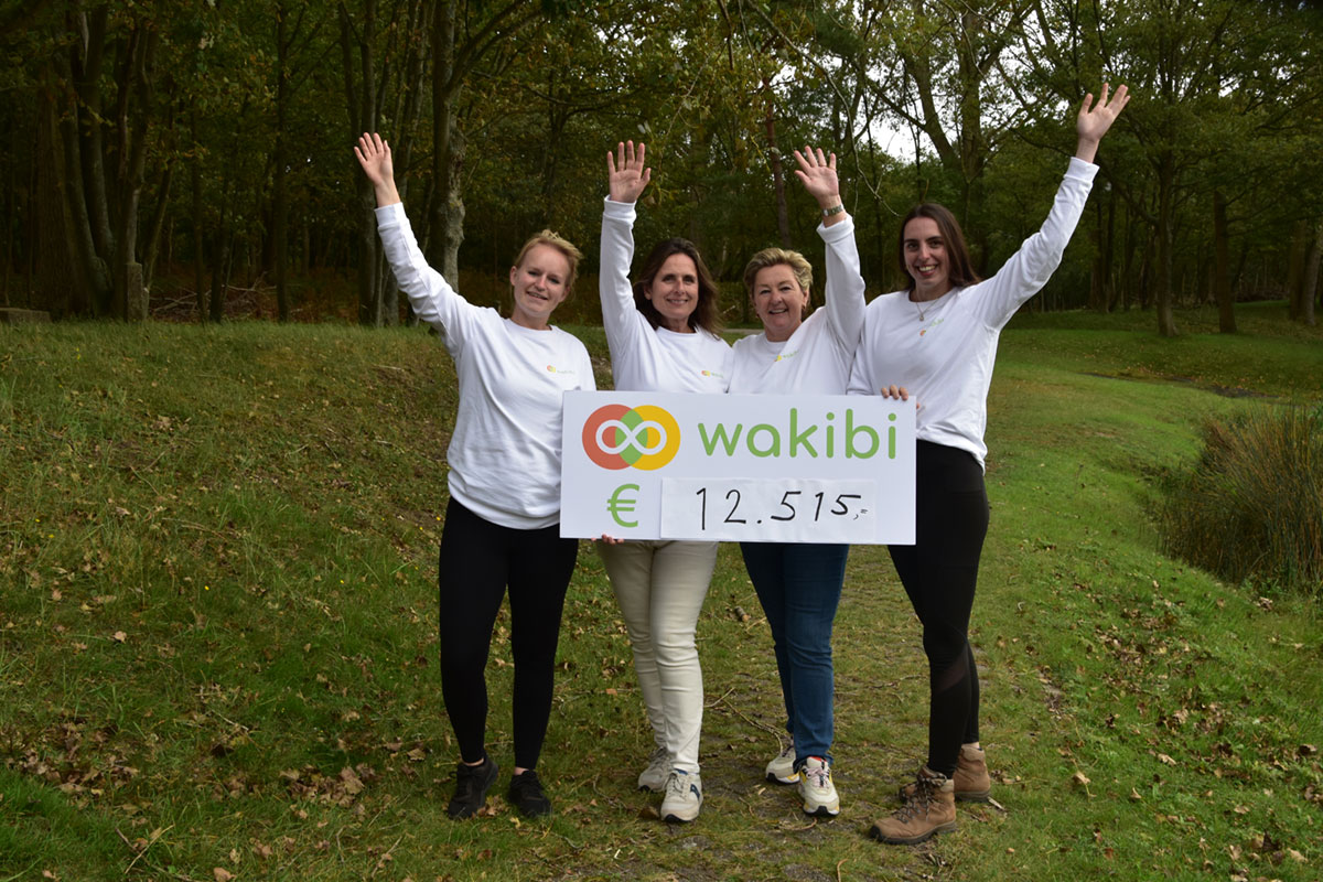 Deelnemers en sponsors van de Wakibi-wandeling bedankt!
